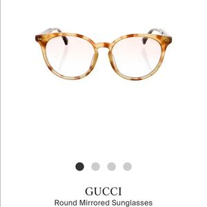 Gucci Orange Gradient Sunglasses